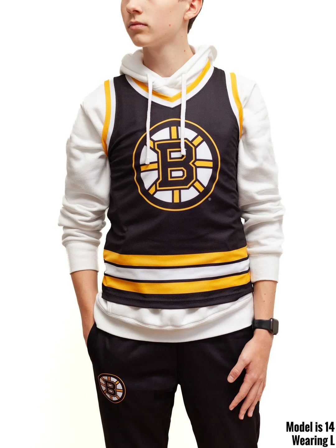 NHL Boston Bruins Jugend-Hockey-Trikot