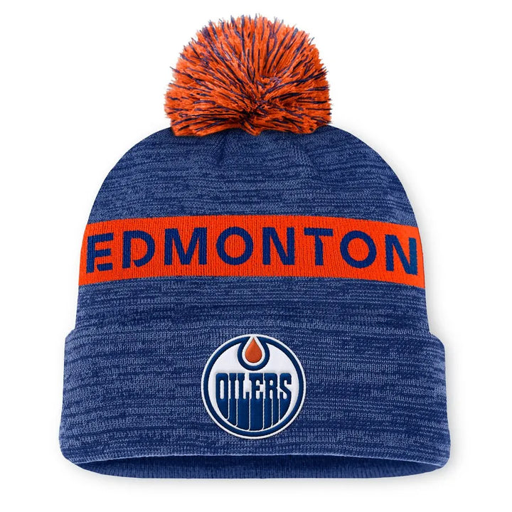 NHL Fanatics Authentic Pro Rink lue - Edmonton Oilers