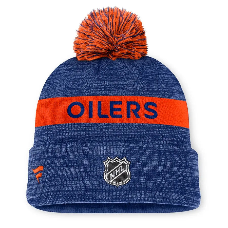 NHL Fanatics Authentic Pro Rink lue - Edmonton Oilers